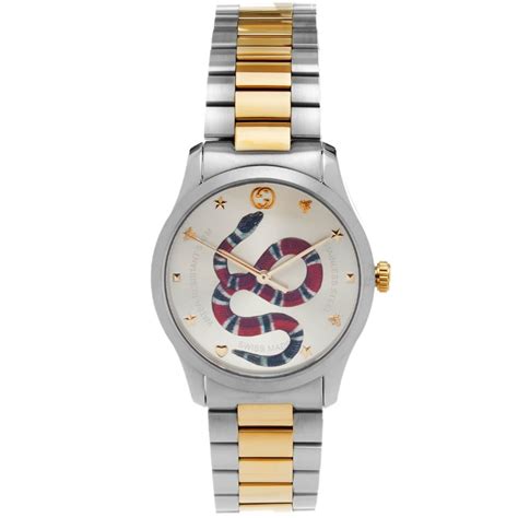 gucci bees watch|Gucci timeless snake watch.